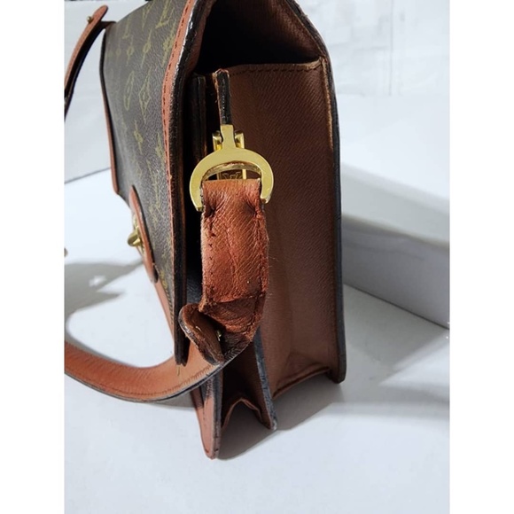 Authentic Louis Vuitton Vintage Raspail Monogram Shoulder bag Brown - Picture 7 of 16